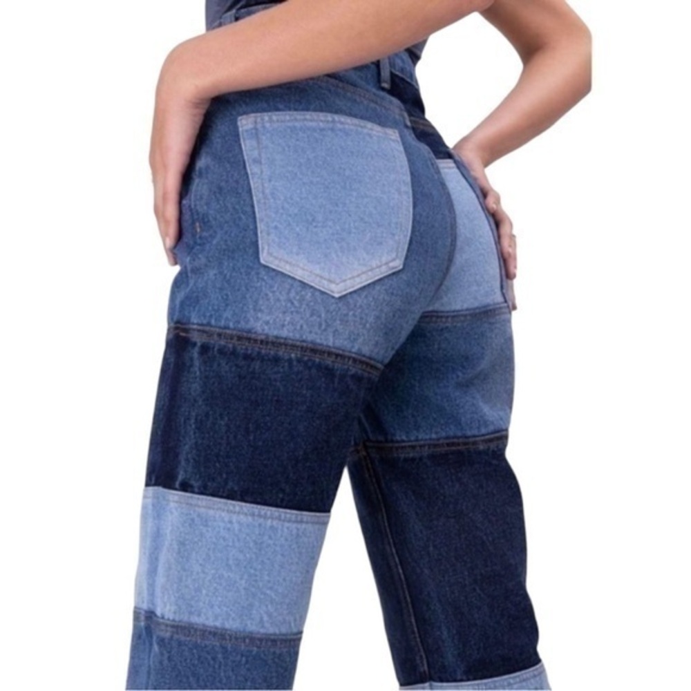 Adika Patchwork Y2K Denim Jeans 💕